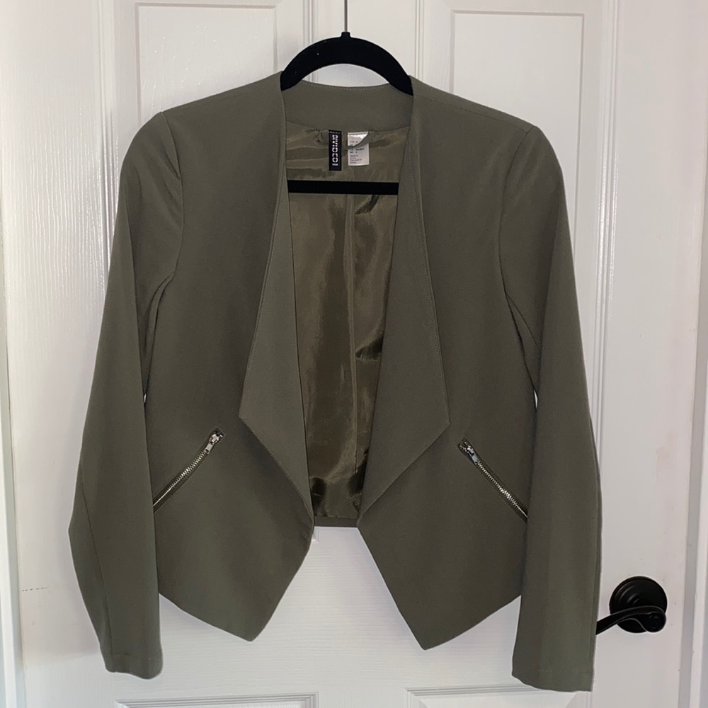 Divided H&M Olive Blazer